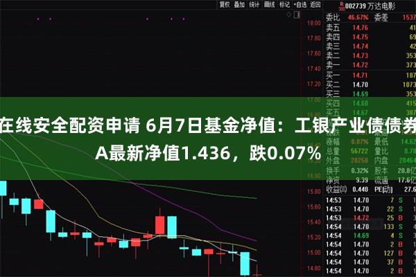 在线安全配资申请 6月7日基金净值：工银产业债债券A最新净值1.436，跌0.07%