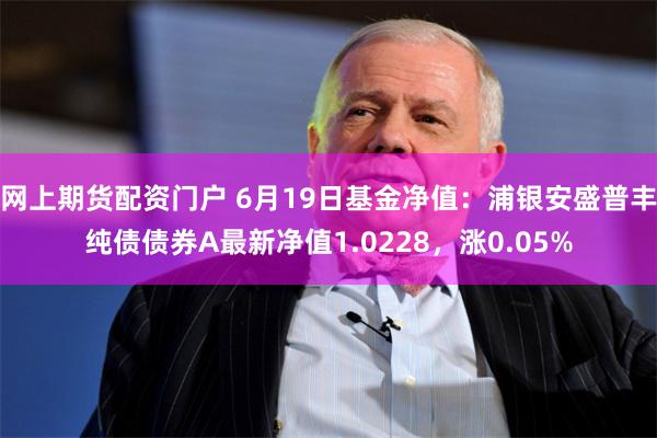 网上期货配资门户 6月19日基金净值：浦银安盛普丰纯债债券A最新净值1.0228，涨0.05%